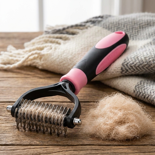 2-in-1 Haustierpflegebürste für weniger Haarverlust