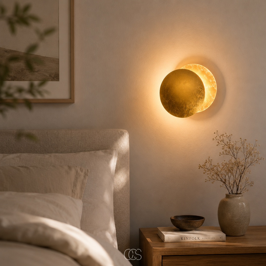 Lámpara de Pared Lunar Giratoria para Ambiente Personalizado