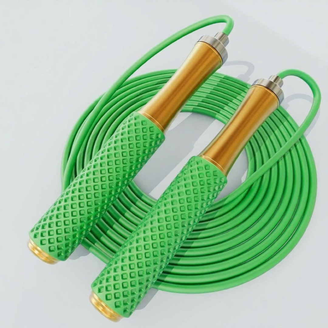 Corde à sauter lestée réglable pour un cardio plus fluide