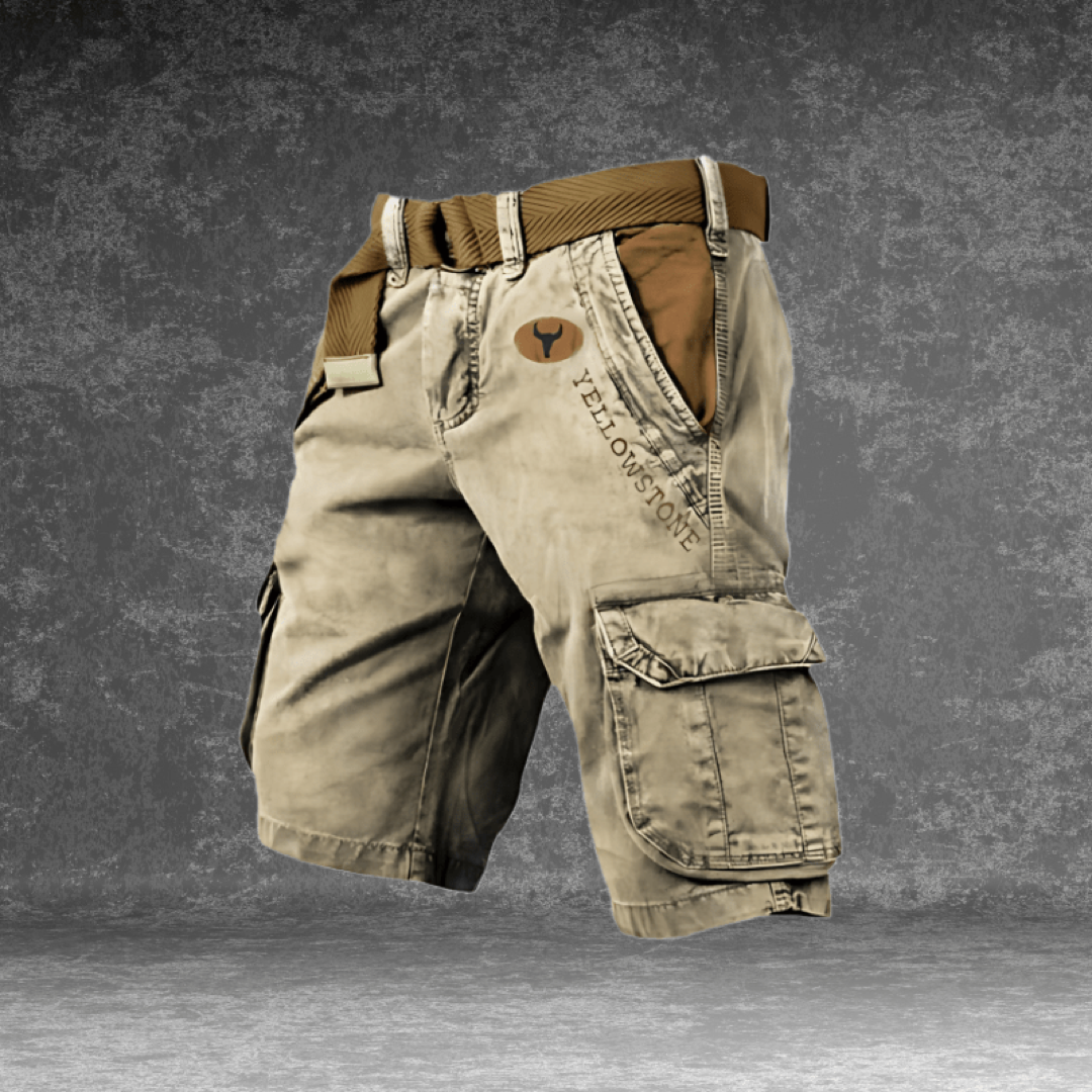 Heren cargoshorts met praktische zakken