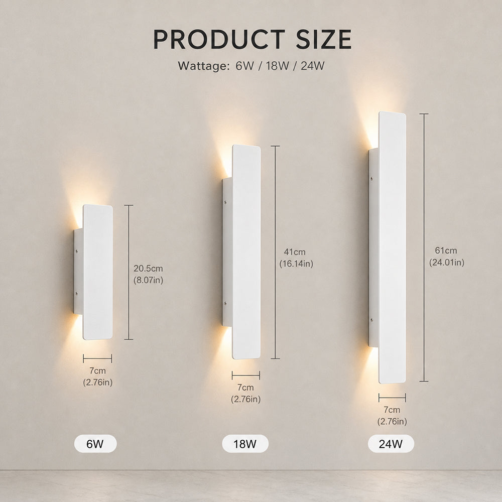 GLOWNARIA – Contemporary LED Wall Lamp for Refined Living Spaces