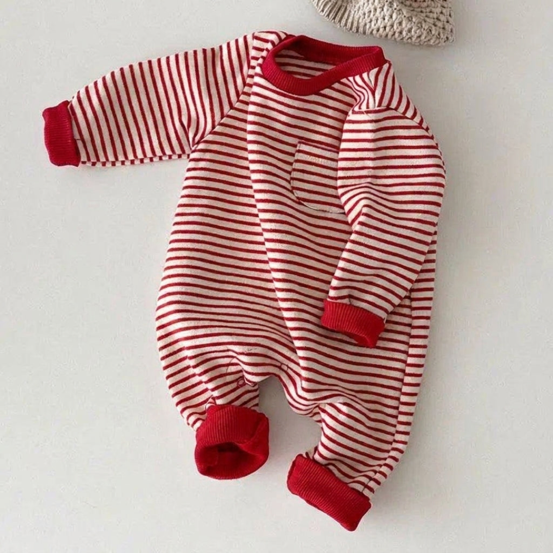 Baby-Bio-Baumwollstrampler für empfindliche Haut