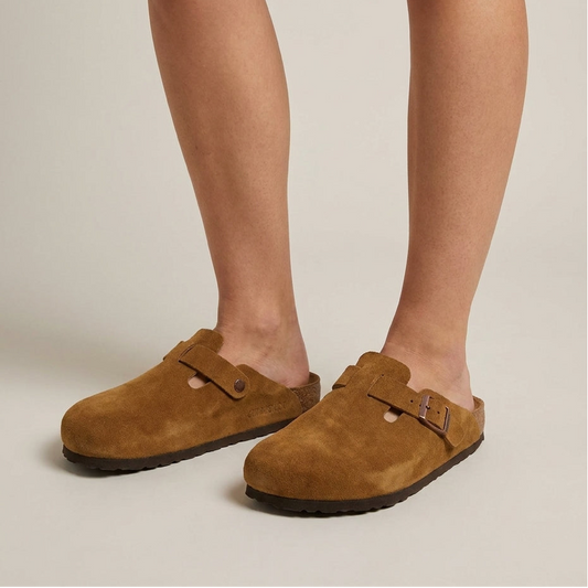 Cork Footbed Clogs for All-Day Support