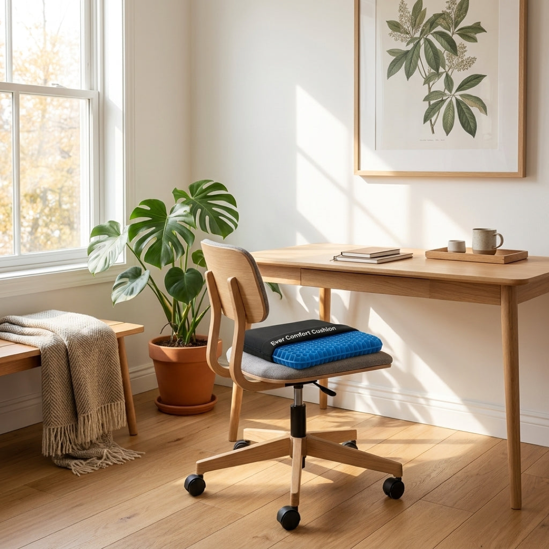Ergonomisch Gel Zitkussen voor Ondersteuning de Hele Dag