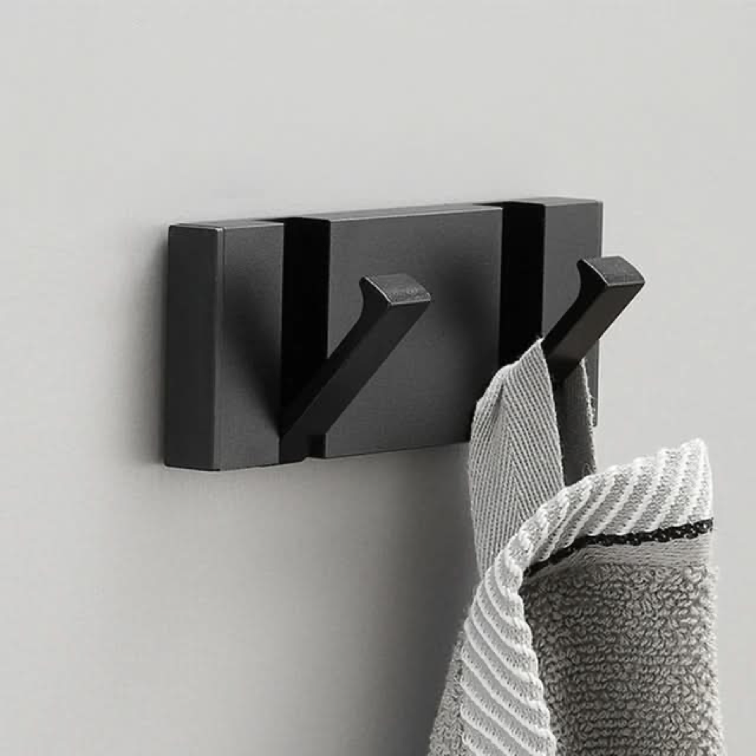 Gancho de pared abatible para almacenamiento sin desorden