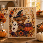 Set de artă cu mărgele, cu tematică de Halloween, pentru decorațiuni festive