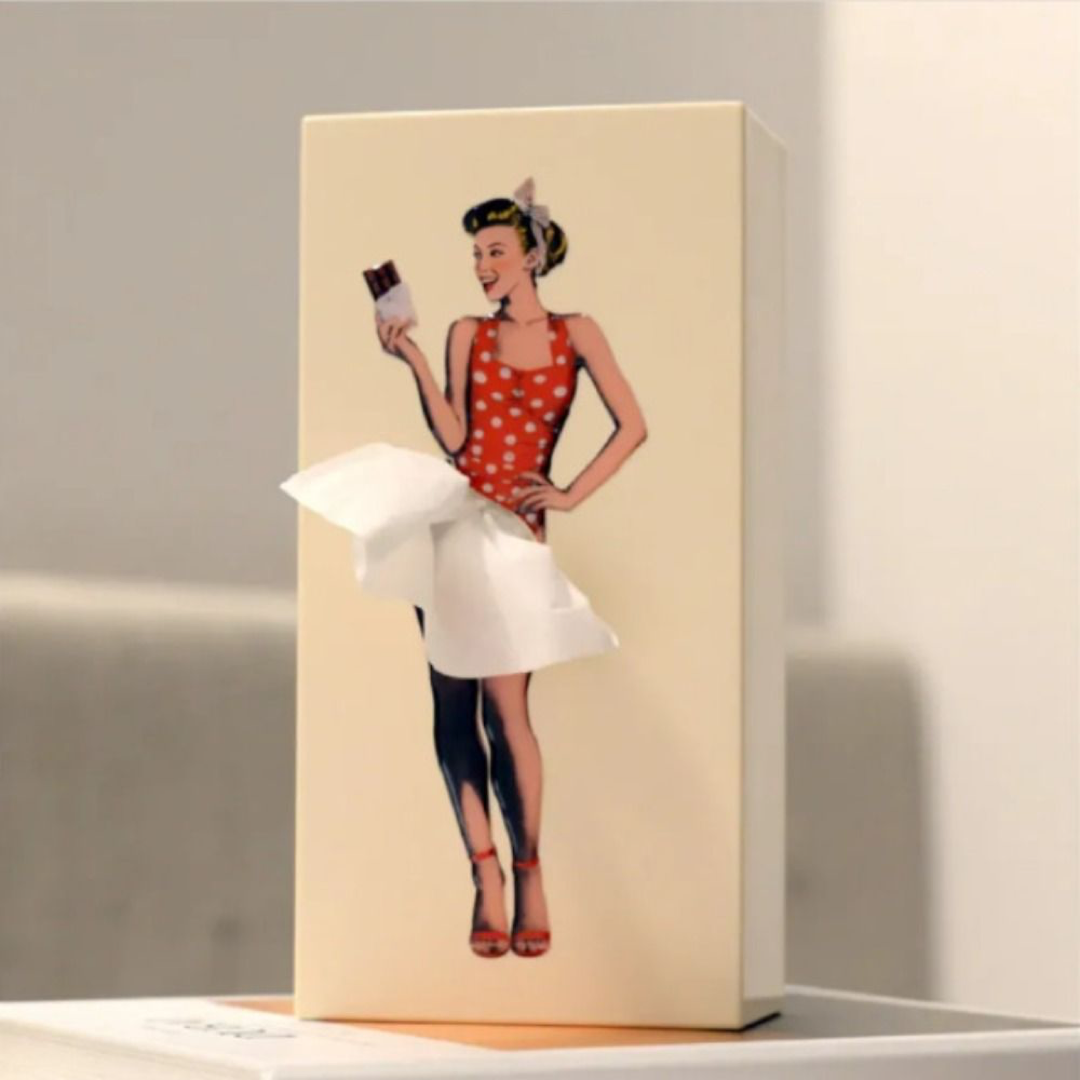 Breezy Dress Tissue Holder – Stable One-Hand Pulls