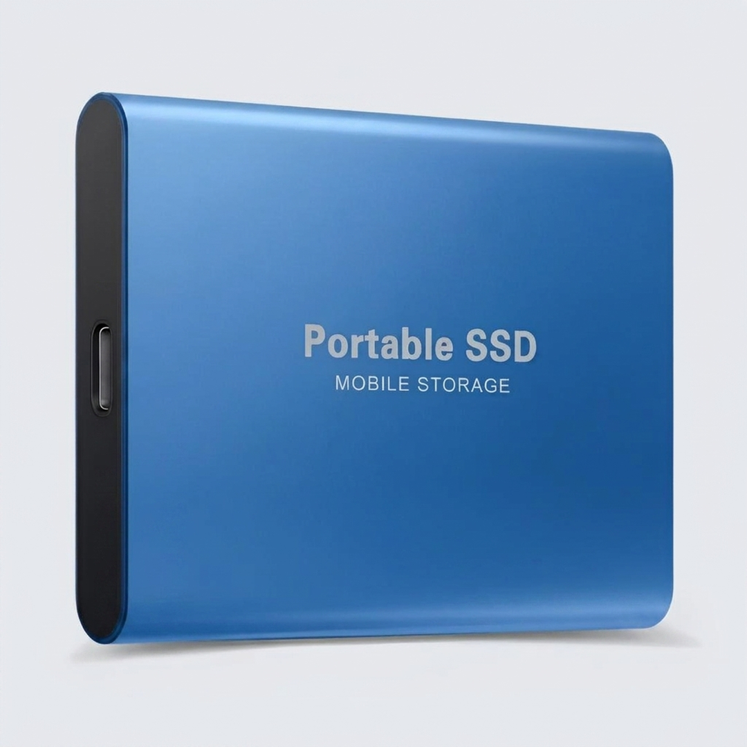Compacte externe SSD voor snelle back-ups