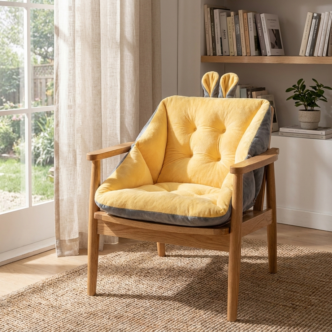 Ergonomic Sitting Cushion for Enhanced Chair Comfort