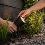 Draaibare tuinspot voor gerichte verlichting