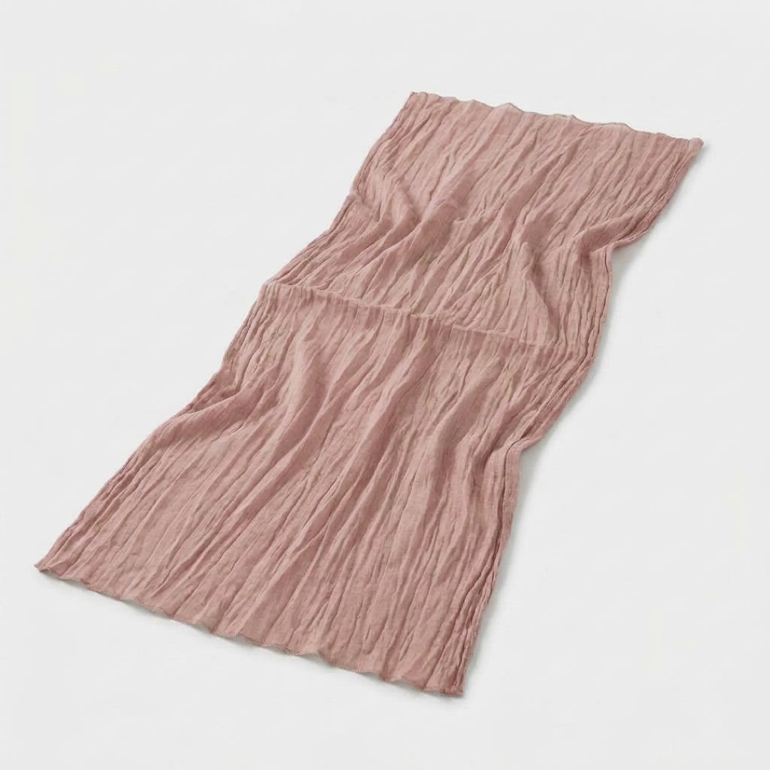 GAUZELLE – Cotton Gauze Table Runner