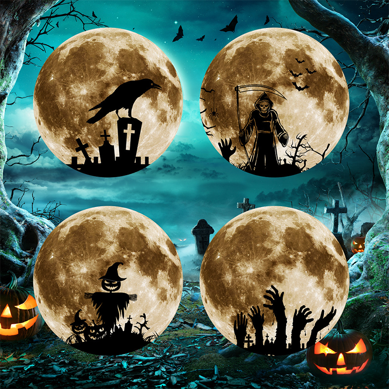Lumini în formă de lilieci pentru pereți festivi de Halloween
