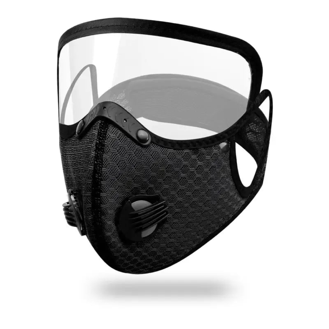 Verstelbaar koolstoffiltermasker voor stoffige klussen