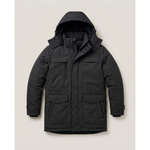 Fleecegefütterter Parka für tägliche Winterwärme  