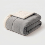 Pluche fleece deken voor blijvende warmte