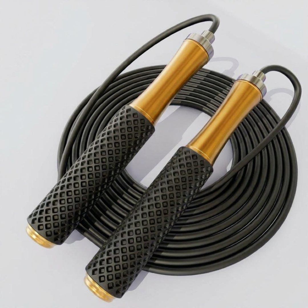 Corde à sauter lestée réglable pour un cardio plus fluide