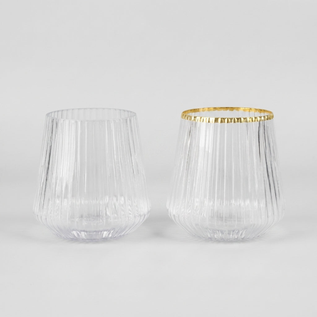 Gloeiend wijnglas voor zorgeloos entertainen