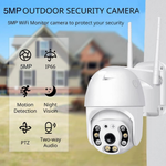 Outdoor WiFi Security Camera for Full-Angle Monitoring