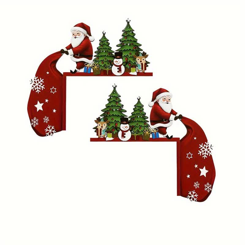 Kerstboom-sintdeurhoekdecoratie