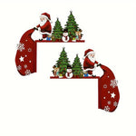 Kerstboom-sintdeurhoekdecoratie