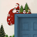 Kerstboom-sintdeurhoekdecoratie