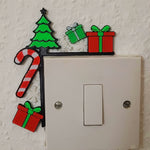Decorațiune pentru cadrul ușii de Crăciun pentru intrări festive