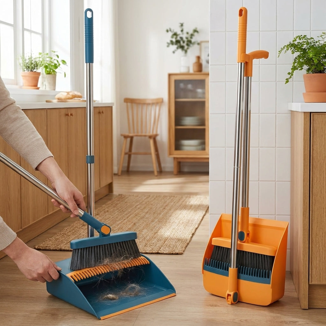 Zelfreinigende Bezemset voor Gemakkelijk Bereik