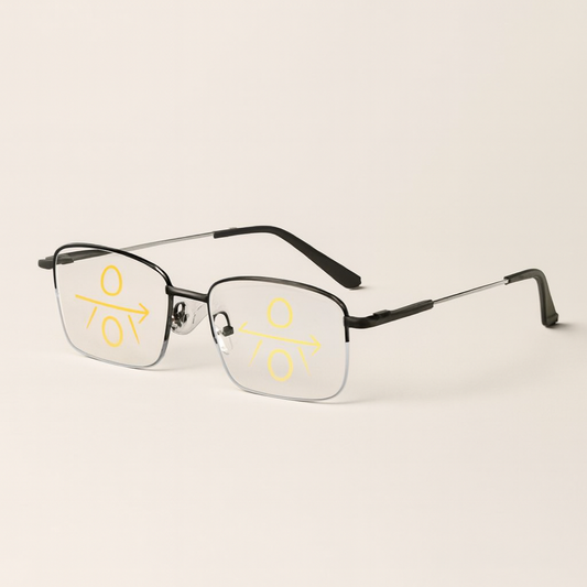 Progressive Glasses for Seamless Near and Far Vision