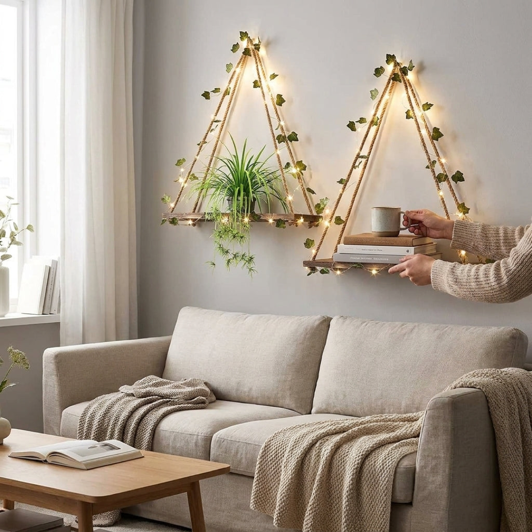 Botanische LED Hangplank voor Warme Presentaties