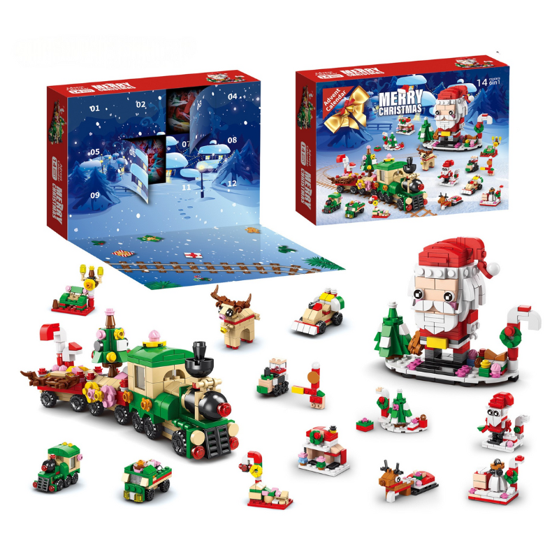 Advent Building Block Calendar For Festive Family Fun