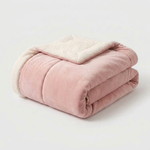 Pluche fleece deken voor blijvende warmte
