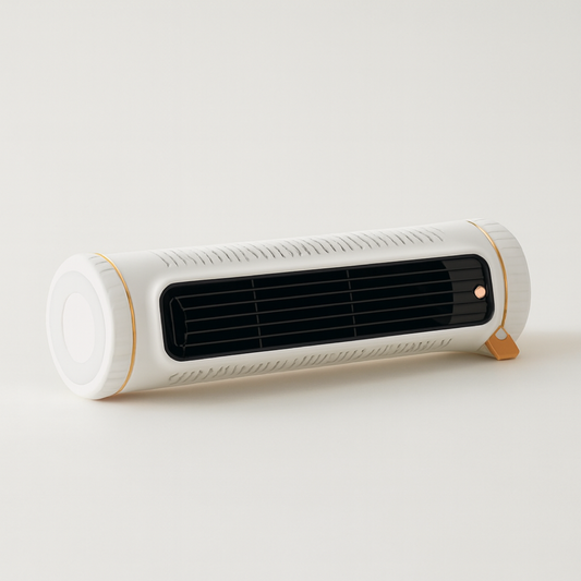 Kompaktní bezlopatkový ventilátor pro tiché osobní chlazení