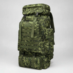 Mochila de senderismo de 40L para equipo seco y organizado