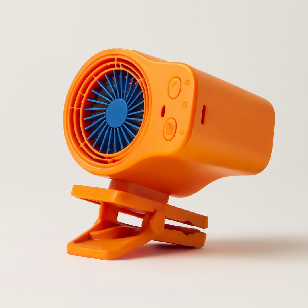 Ventilador personal LED para enfriamiento manos libres en viaje