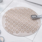 Ronde antislip badmat met zuignappen