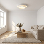 Lampada da soffitto a LED a doppio anello – atmosfera regolabile