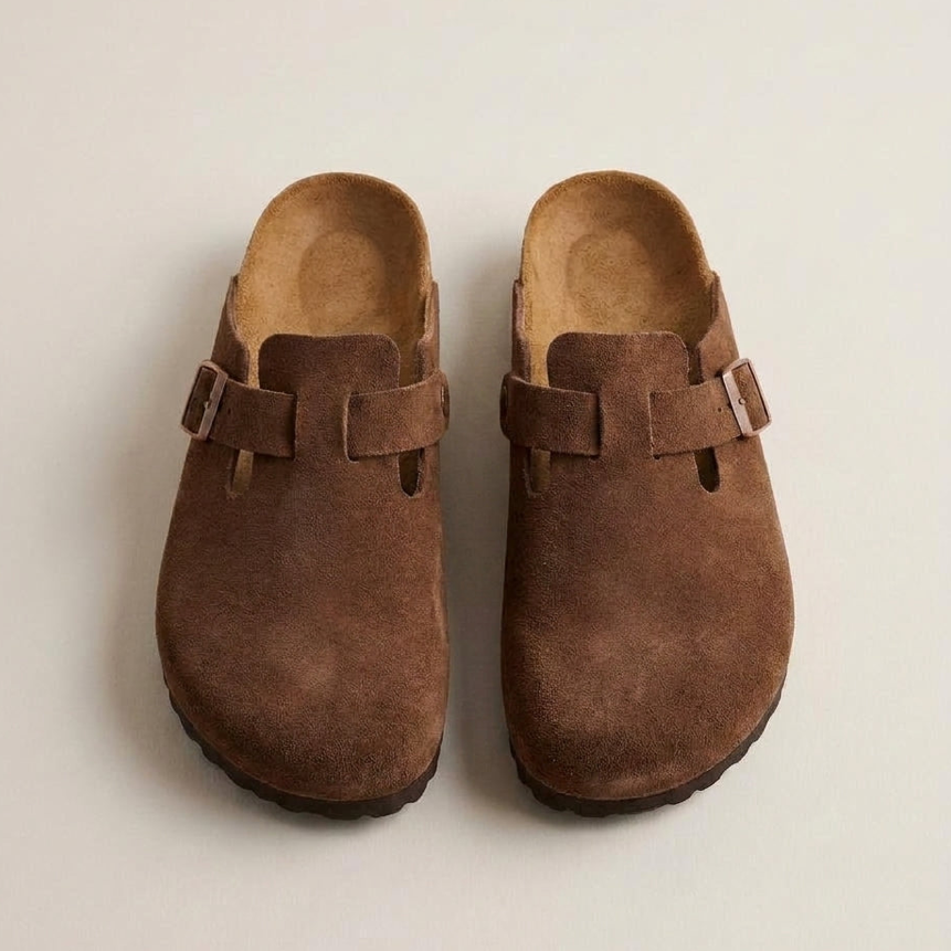 Cork Footbed Clogs for All-Day Support