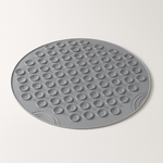 Ronde antislip badmat met zuignappen