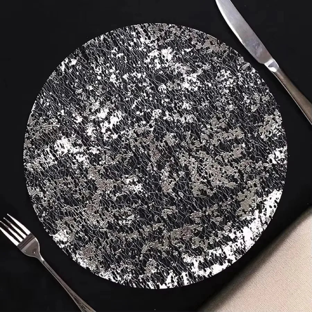 Glanzende Folie Placemat voor Moeiteloze Schoonmaak