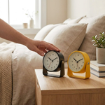 Compact metalen wekker voor stille concentratie  