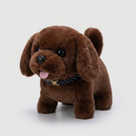 Lopende Pluche Puppy voor Schermvrije Spelletjes