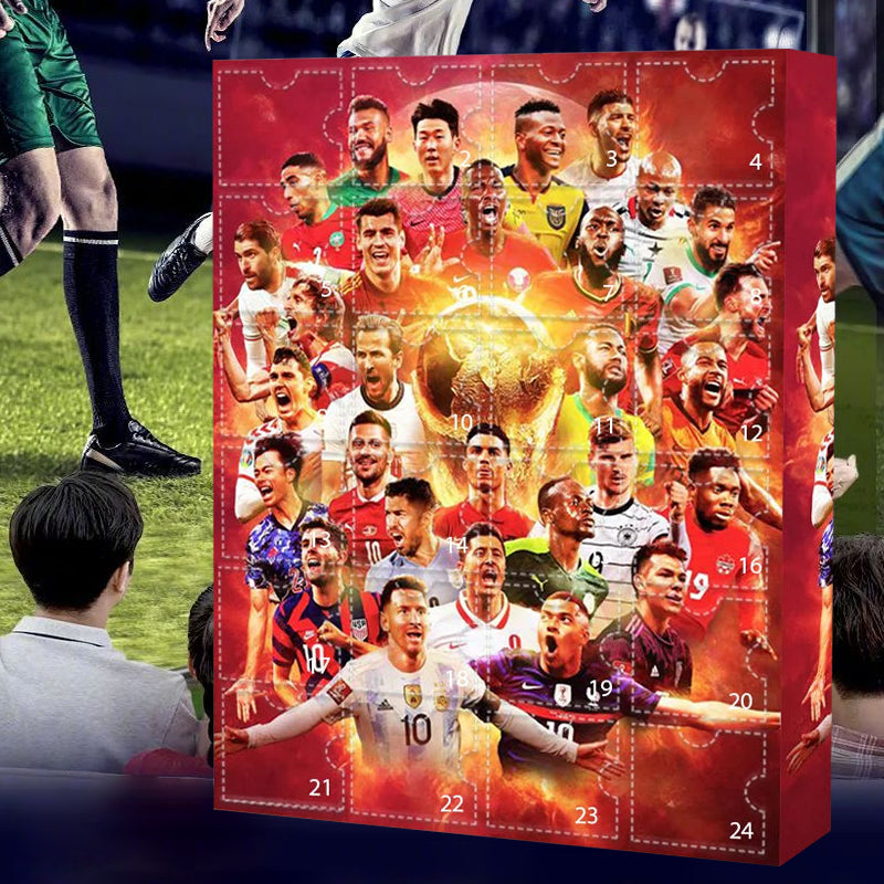 Calendrier de l’Avent de football avec une surprise quotidienne pour les fans