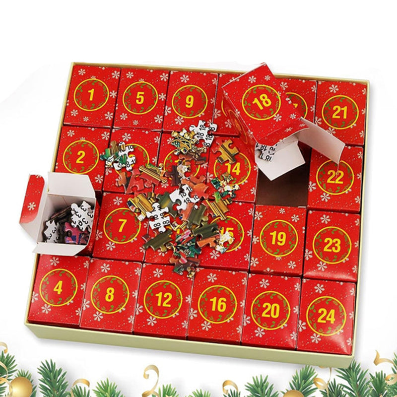 Christmas Puzzle Advent Calendar For Daily Festive Fun