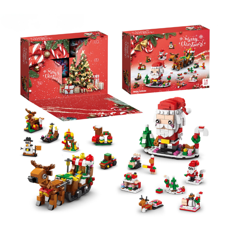 Advent Building Block Calendar For Festive Family Fun