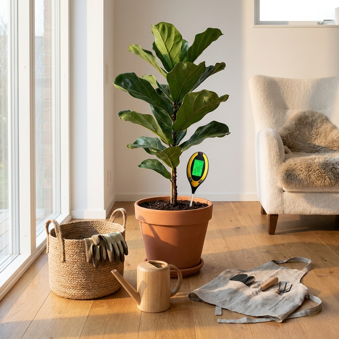 Testeur de sol quatre directions pour un soin des plantes assuré