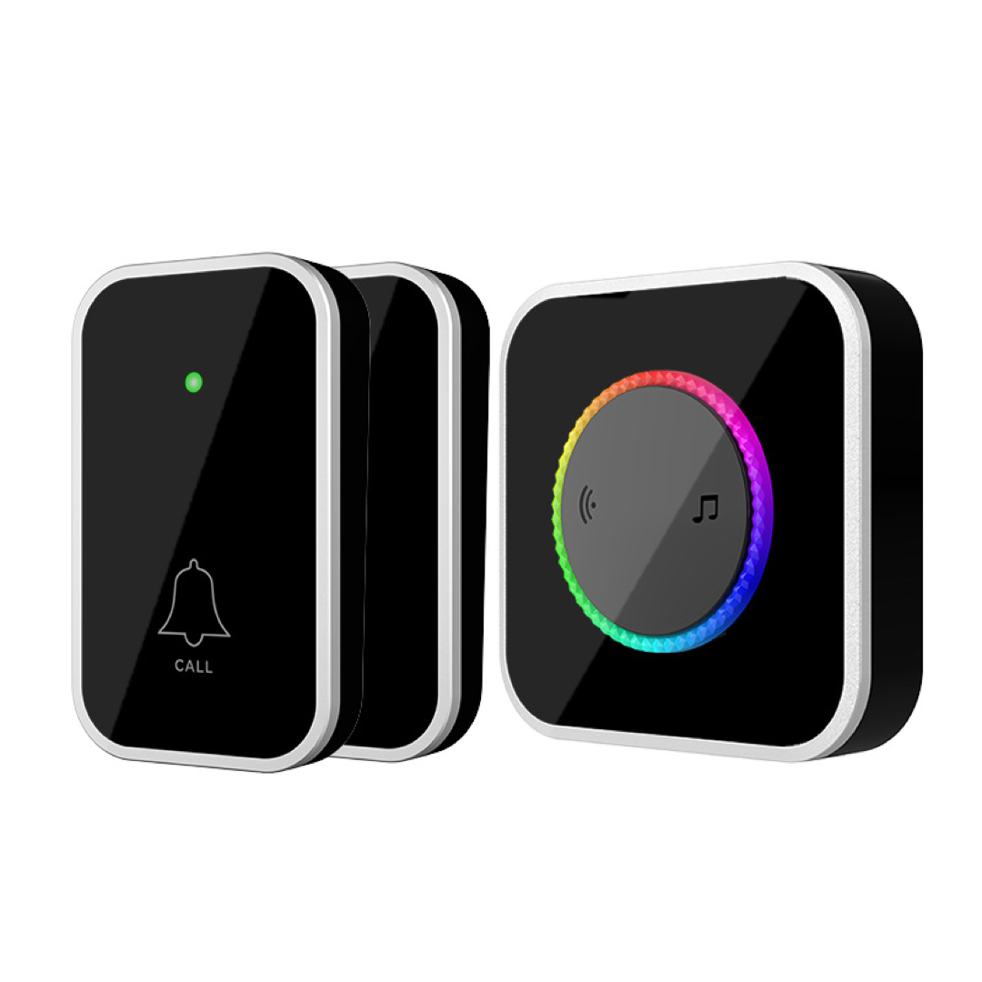 Timbre inalámbrico ColorGlow para alertas visibles