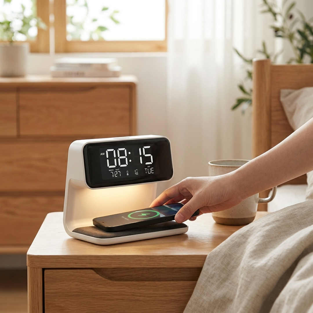Sveglia LCD dimmerabile – facile da vedere di notte
