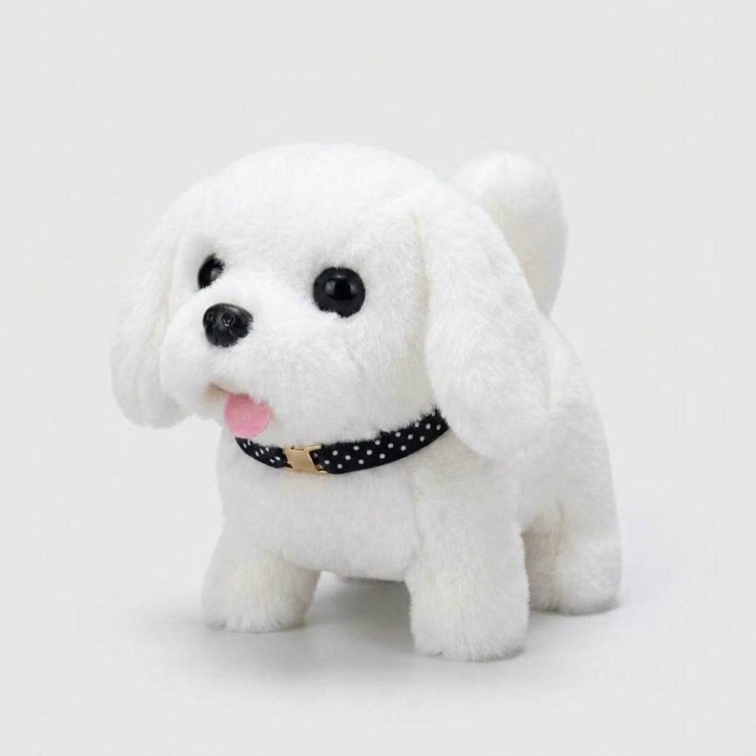 Lopende Pluche Puppy voor Schermvrije Spelletjes