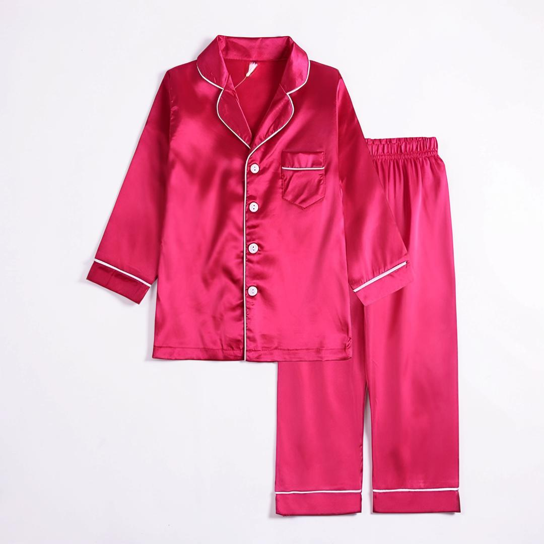 Pyjamas à boutons pour enfants pour des nuits douillettes  