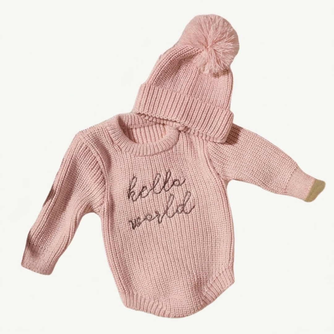 Bio-Strick-Babyset für sanften Komfort